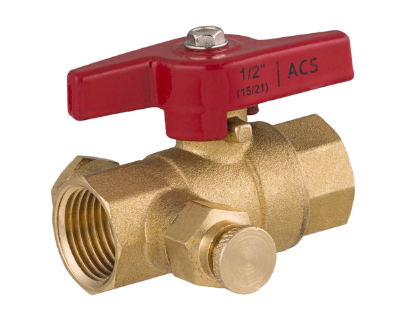 Vanne bs ff 15/21 papillon a purge - Noyon & Thiebault - Brico Dépôt