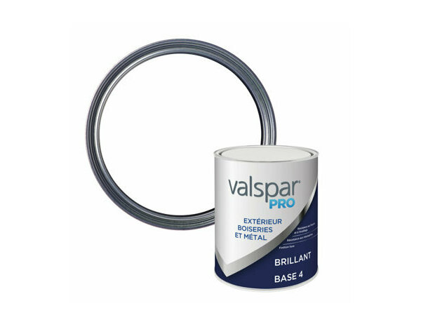 Peinture extérieur bois-métal brillant 1L - Valspar - Brico Dépôt