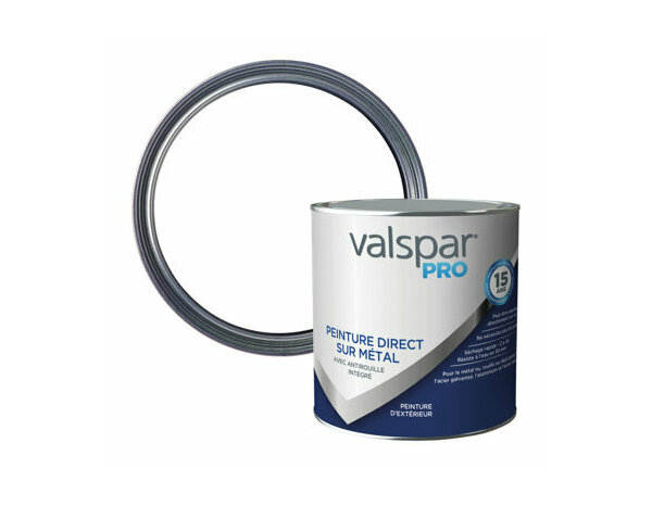 Peinture fer base1 2,5L satin - Valspar - Brico Dépôt