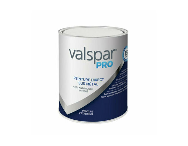 Peinture fer base1 1L satin - Valspar - Brico Dépôt