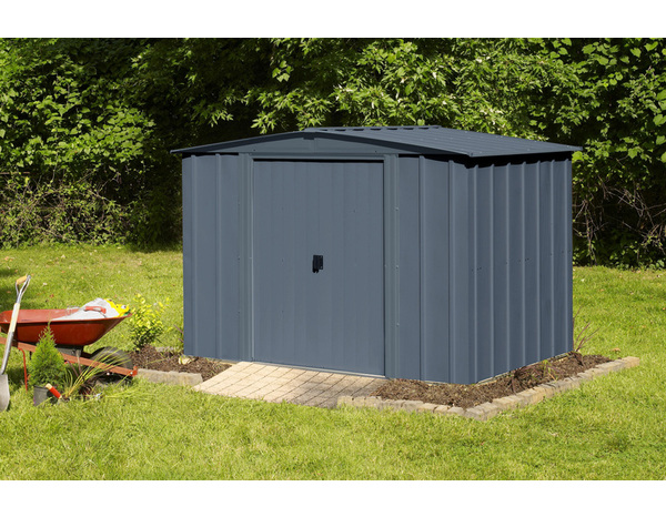 Abri de stockage en métal "Arrow" - 4,98 m² - gris - Arrow - Brico Dépôt