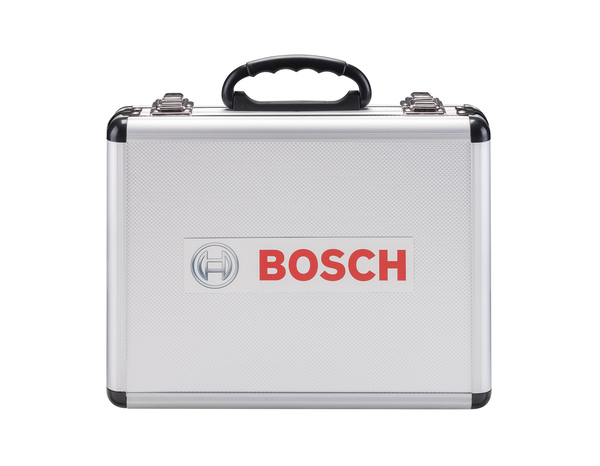 Mallette en aluminium 11 pièces 9 forets béton + 2 burins SDS+ - Bosch - Brico Dépôt