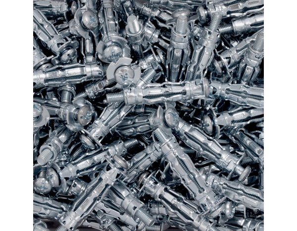 Cheville à expansion Spyder M5x36 en acier - Pack de 50 pour plaque de plâtre - Scell-it - Brico Dépôt