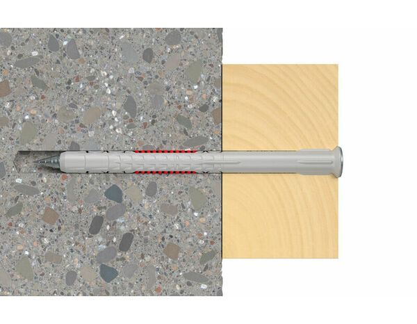 Cheville DuoXpand 10x100 T en acier Électrozingué, Fixation Bois, 10 pièces - Fischer - Brico Dépôt