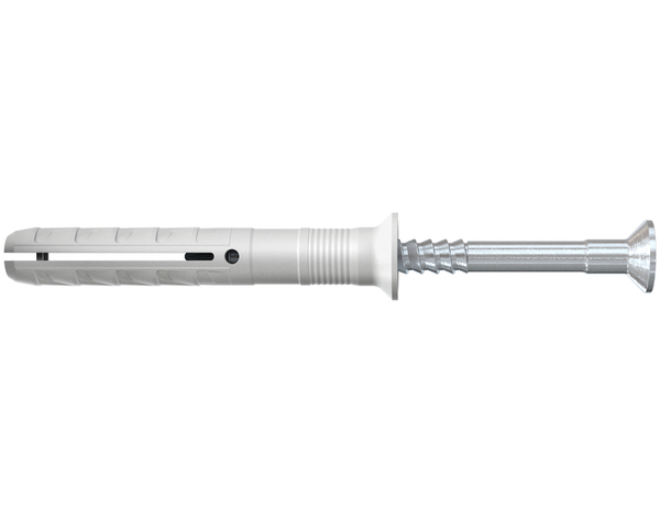 Cheville à frapper NS 8x60 - En nylon et acier, 100 pièces, idéale pour béton - Fischer - Brico Dépôt