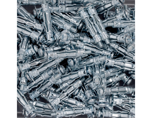 Cheville à expansion Spyder M4x33 en acier - 100PC Scell-It pour plaque de plâtre - Scell-it - Brico Dépôt