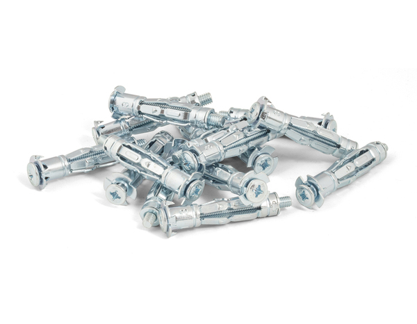 Cheville à expansion Spyder13 M6 en acier - Pack de 50 pour plaque de plâtre - Scell-it - Brico Dépôt