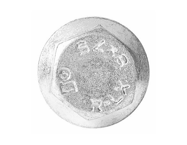 Vis à béton, bride hexagonale 10x85 acier galvanisé - Résistant, idéal pour béton et pierre - 10 pièces, - Brenner - Brico Dépôt