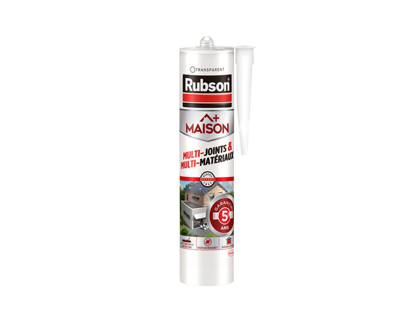 Mastic multi joints et multi matériaux transparent- 280 ML - Rubson - Brico Dépôt