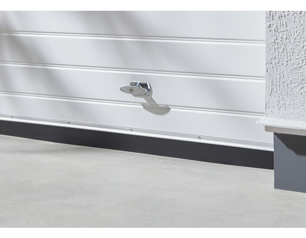 Bas de porte de garage aluminium/PVC - 2,50 m - Brenner - Brico Dépôt