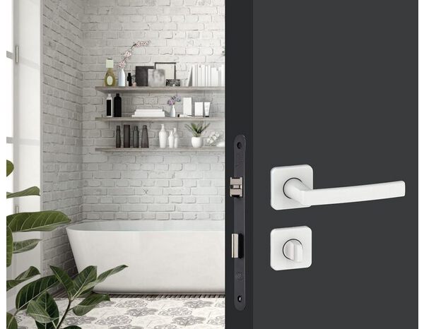 Serrure à encastrer D23 NF axe 40 salle de bains - Brico Dépôt