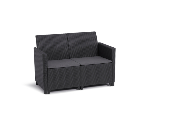 Salon résine 4 places "Marie" - Allibert - Brico Dépôt