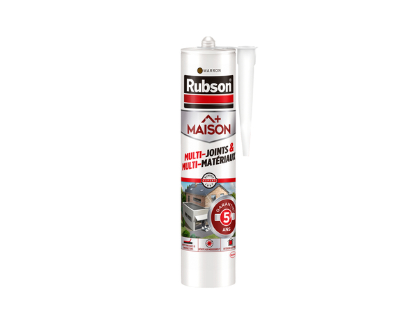 Mastic multi-joints et multi-matériaux marron - 280ML - Rubson - Brico Dépôt