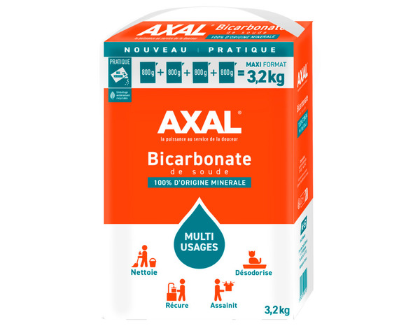 Bicarbonate de soude multi usages - 3,2 kg - Brico Dépôt