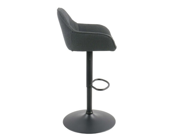 Lot 2 tabourets effet lin noir - Brico Dépôt