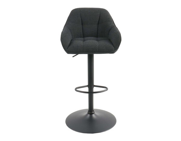 Lot 2 tabourets effet lin noir - Brico Dépôt