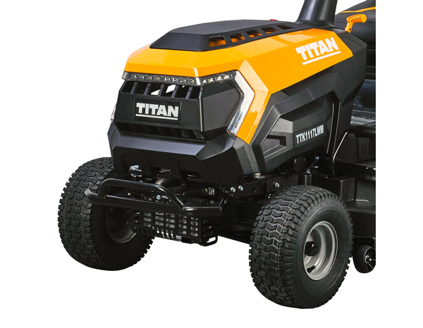 Tondeuse thermique autoportée 432 cm 98 cm - Titan - Brico Dépôt