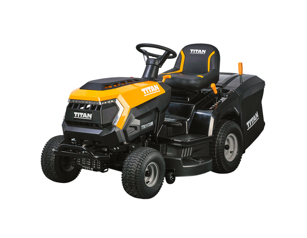 Tondeuse thermique autoportée 432 cm 98 cm - Titan - Brico Dépôt