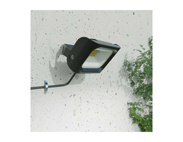 Projecteur 10w 1000lm 6500k noir - Brico Dépôt