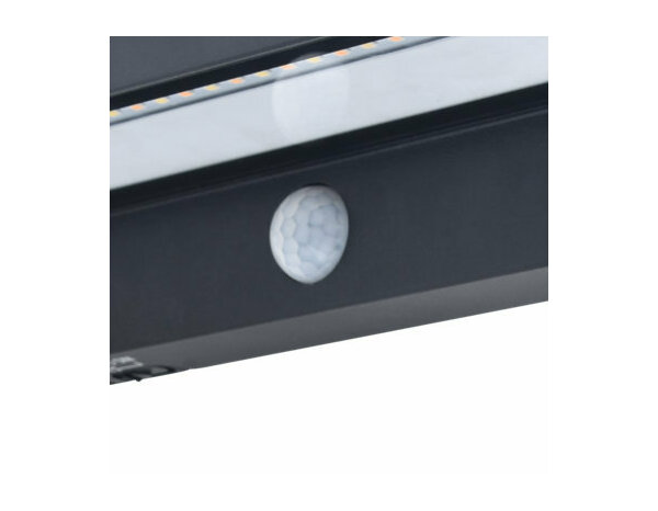 Applique solaire aluminium noir - Marque BLOOMA - Brico Dépôt