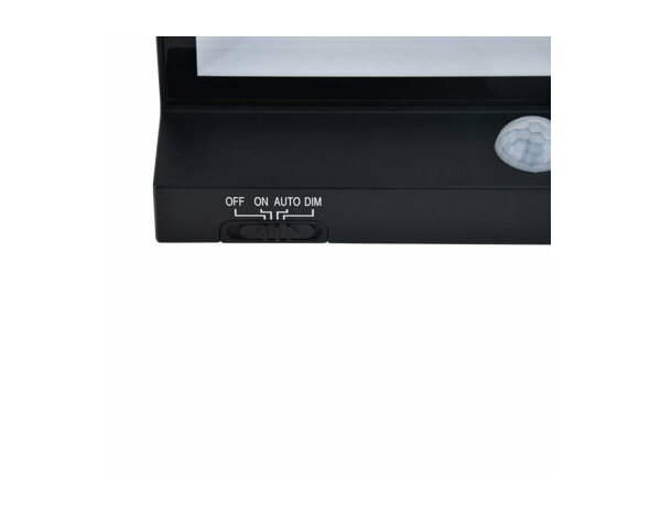 Applique solaire aluminium noir - Marque BLOOMA - Brico Dépôt