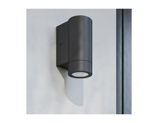 Applique murale Tiarela gu10 noir - Marque BLOOMA - Brico Dépôt