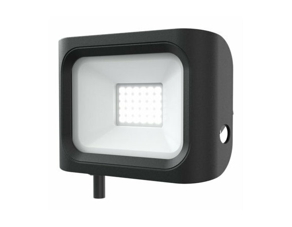 Projecteur 20w 2000lm 6500k noir - Brico Dépôt