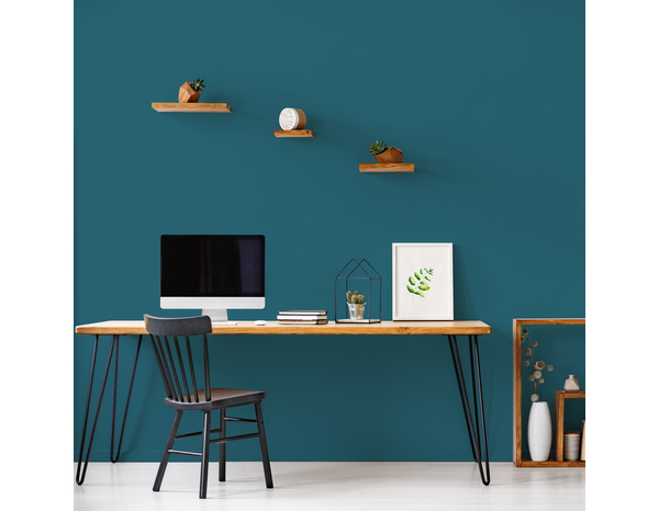 Peinture Bleu ainhoa 2l5 velours - Ripolin - Brico Dépôt