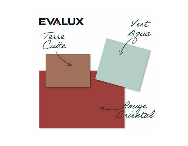 Peinture Vert aqua 2l5 velours 2en1 - Evalux - Brico Dépôt