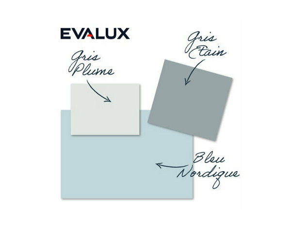 Peinture Gris plume 2l5 velours 2en1 - Evalux - Brico Dépôt