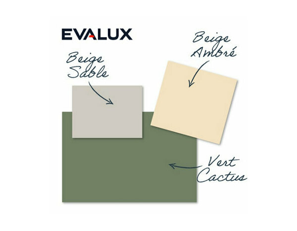 Peinture Vert cactus 2l5 satin 2en1 - Evalux - Brico Dépôt