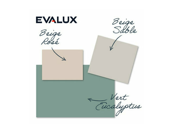 Peinture Vert eucalyp 0l75 satin c&b - Evalux - Brico Dépôt