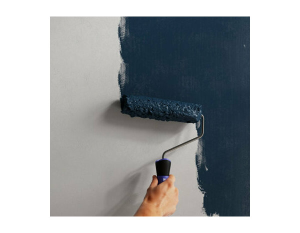 Peinture Bleu nuit 0l75 velours 2en1 - Evalux - Brico Dépôt