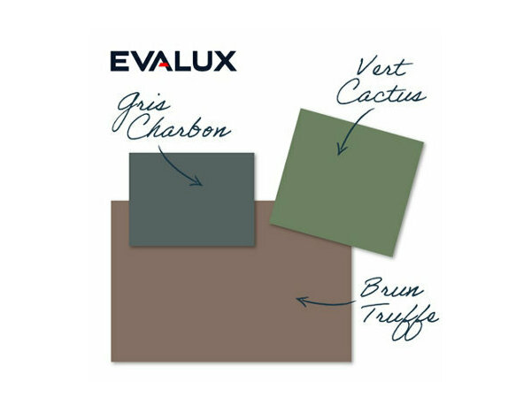 Peinture Gris charbon 2l5 velours 2en1 - Evalux - Brico Dépôt