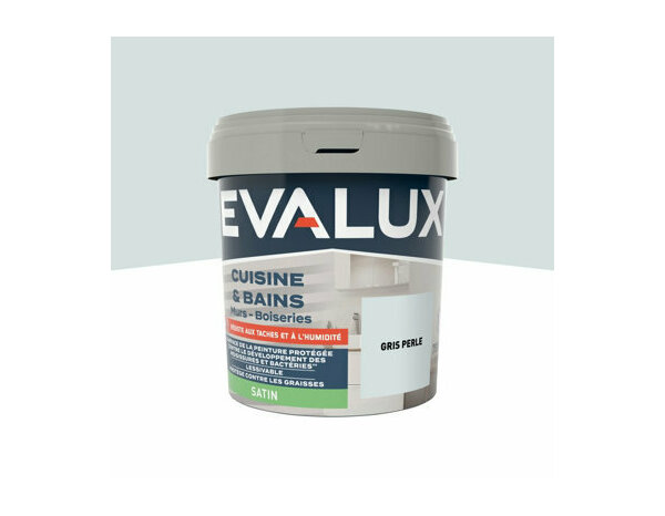 Peinture Gris perle 0l75 satin c&b - Evalux - Brico Dépôt