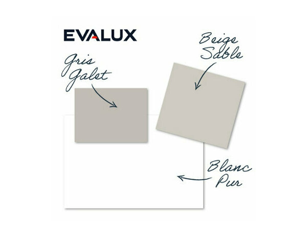 Peinture Blanc pur 2l5 velours 2en1 - Evalux - Brico Dépôt