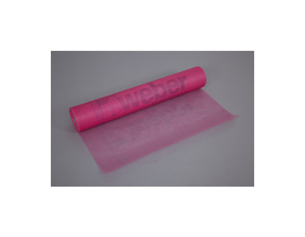 Trame de fibre de verre pour enduit 1,10 m x 50 m - Weber - Brico Dépôt