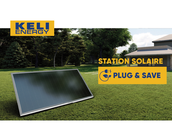 Kit solaire autonome panneau bifacial 420 W - Brico Dépôt