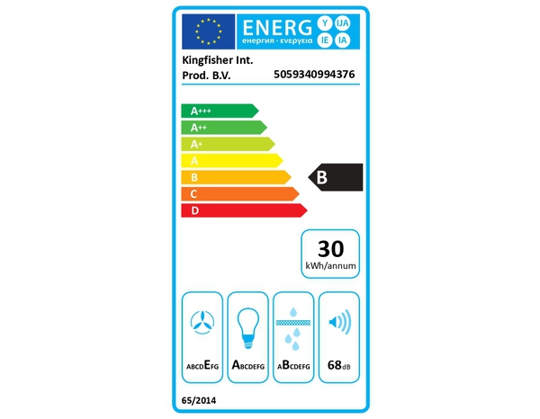 Hotte de cuisine casquette blanc -60 cm - Brico Dépôt