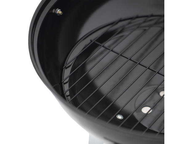 Barbecue à charbon acier émaillé "Eiger" - Surface de cuisson diam. 43,5 cm. - Brico Dépôt