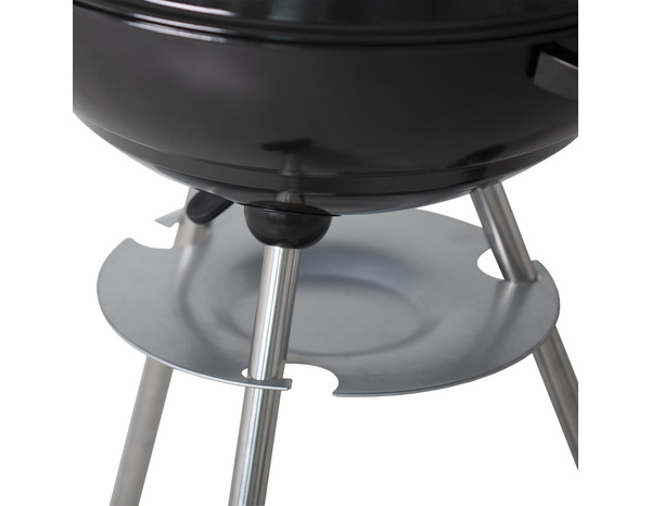 Barbecue à charbon acier émaillé "Eiger" - Surface de cuisson diam. 43,5 cm. - Brico Dépôt