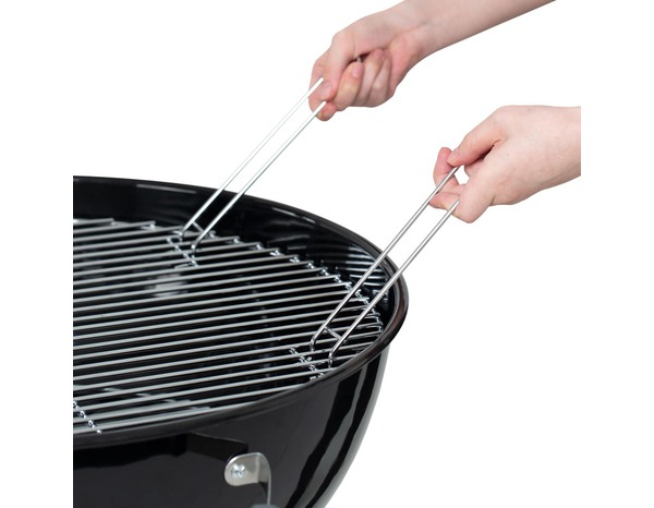 Barbecue grill à charbon "Deluxe" rond - 64,5 x 71 x 107cm. - Brico Dépôt