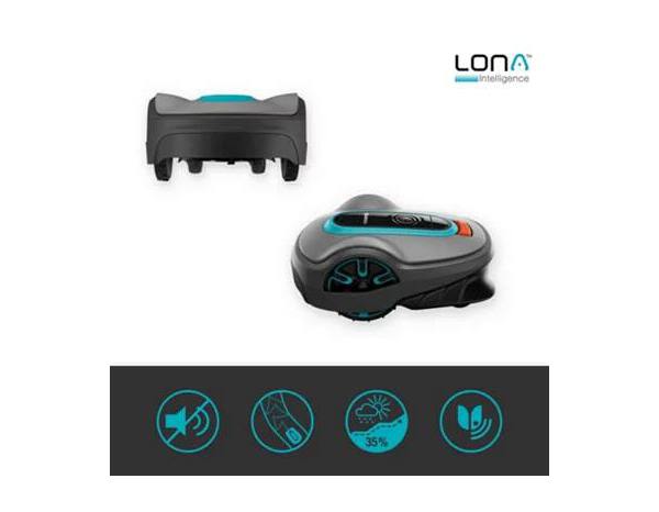 Robot tondeuse Smart Sileno Life 1000m² - Gardena - Brico Dépôt