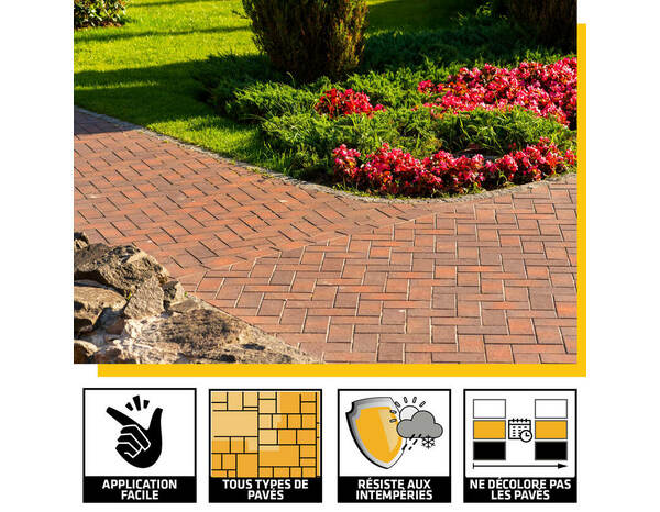 Sable polymère pour joints de pavés 20 Kg - Sika - Brico Dépôt