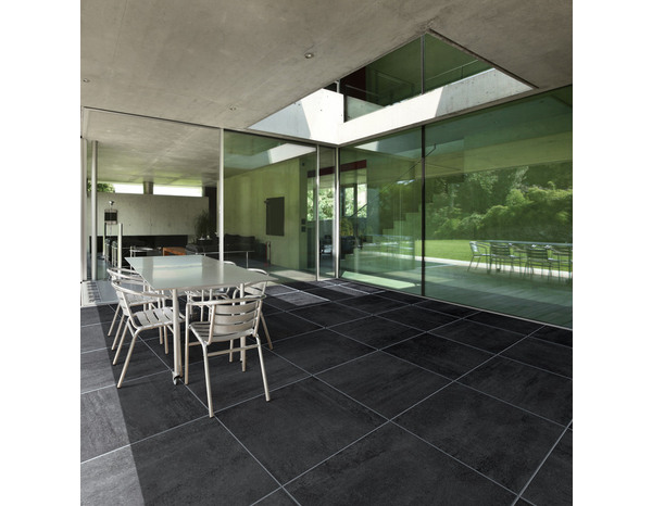 Dalle noir 60 x 60 cm x Ep. 20 mm - Brico Dépôt