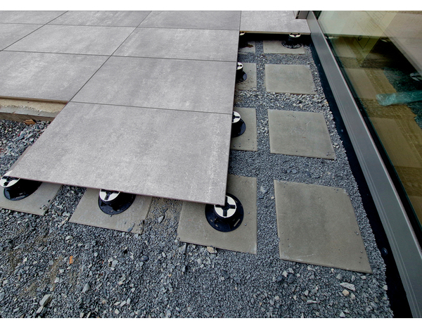 Dalle gris 60 x 60 cm x Ep. 20 mm - Brico Dépôt