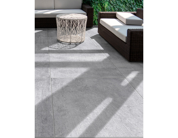 Dalle gris 60 x 60 cm x Ep. 20 mm - Brico Dépôt