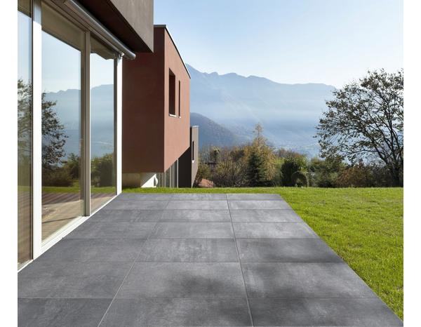 Dalle anthracite 60 x 60 cm x Ep. 20 mm - Brico Dépôt