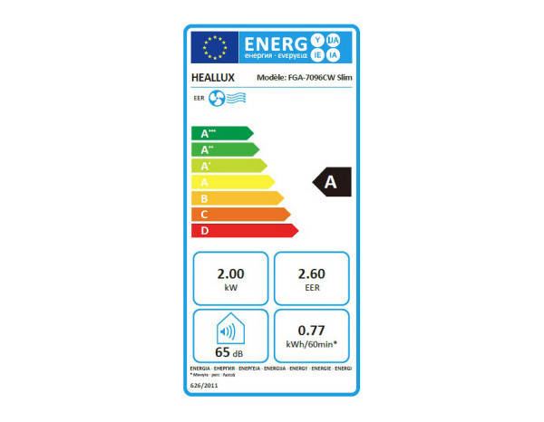 Climatiseur mobile compact wifi "Cyclona" 2000W - Brico Dépôt