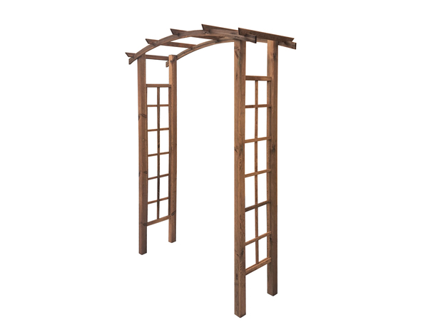 Pergola arc en bois - 140x60x210 cm. - Brico Dépôt